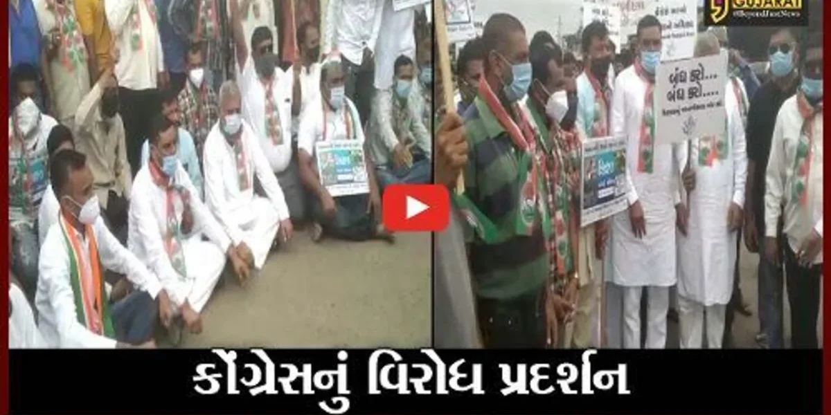 ભરૂચ : જંબુસરમાં શિક્ષણના ખાનગીકરણ સામે કોંગ્રેસ દ્વારા વિરોધ પ્રદર્શન