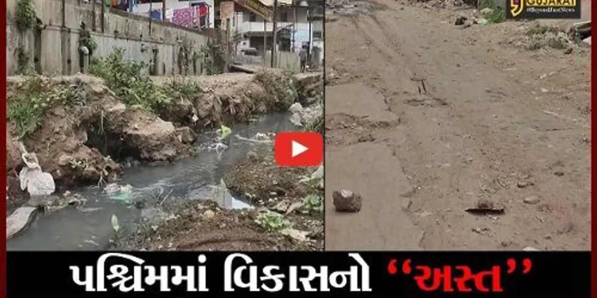 ભરૂચ : પશ્ચિમ વિસ્તારમાં સમસ્યાઓની ભરમાર, સ્થાનિકો પુછે છે “વિકાસ” કયાં ?