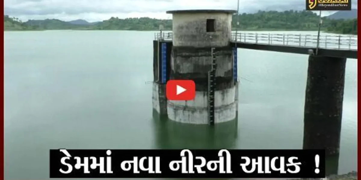 નવસારી: ભારે વરસાદના કારણે જૂજ અને કેલિયા ડેમ 70 ટકા ભરાયો
