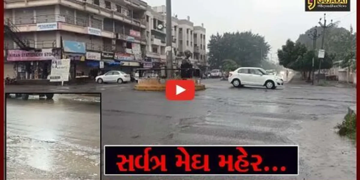 ભરૂચ: વહેલી સવારથી જિલ્લામાં સાર્વત્રિક વરસાદ; હજી બે દિવસ ભારે વરસાદની છે આગાહી