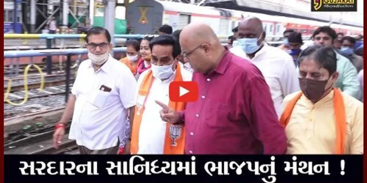 કેવડીયા ખાતે ભાજપની હાઈટેક કારોબારી, સી.આર.પાટિલ સહિતના નેતાઓ ટ્રેન મારફતે પહોંચ્યા સરદાર પટેલના સાનિધ્યમાં