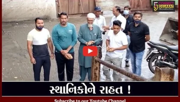 ભરૂચ: કસક ગરનાળાનો દાદર દૂર નહીં કરાતા સ્થાનિકો રાહત, ત ત્રનો માન્યો આભાર