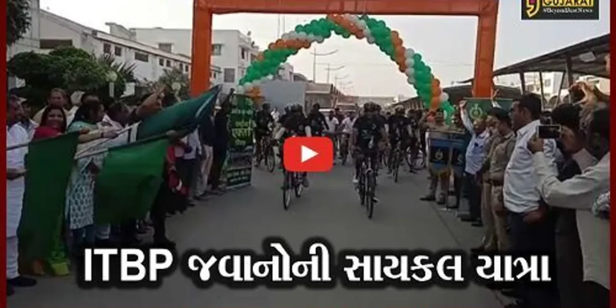મહેસાણા : લદાખથી SOU જવા નીકળેલી સાયકલ યાત્રાના ITBP જવાનોનું સન્માન કરાયું…