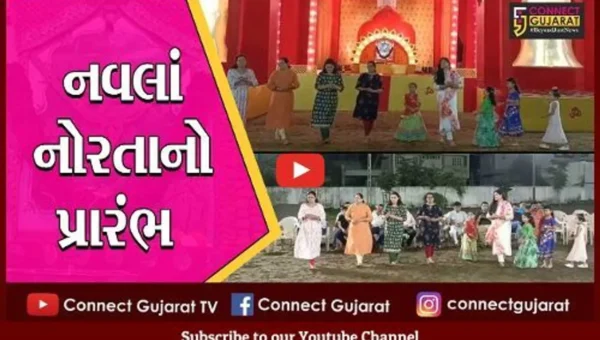 ભરૂચ : પટેલ સોસાયટીમાં સાદગીથી નવરાત્રીની ઉજવણી, ગાઇડલાઇનનું ચુસ્ત પાલન