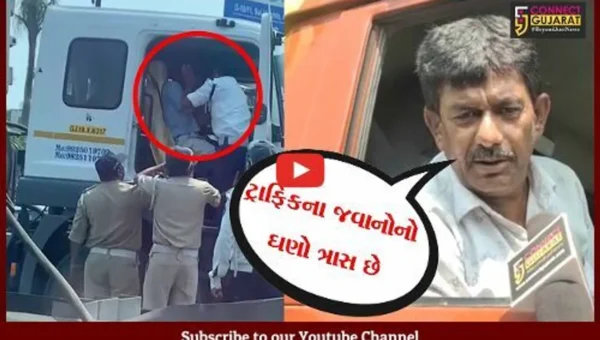 ભરૂચ: ટ્રાફિકના જવાનોની દાદાગીરી સામે વાહનચાલકોમાં રોષ,કહ્યું અમે ગુંડા નથી કે આ રીતે માર મારવામાં આવે