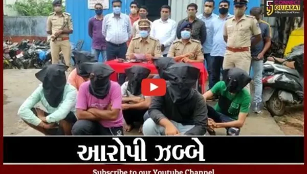 સુરેન્દ્રનગર:સોનુ ગાળવાની ભઠ્ઠીમાં ધાડ પાડવાના ઇરાદે ફરતા શખ્સોને પોલીસે ઝડપી પાડ્યા