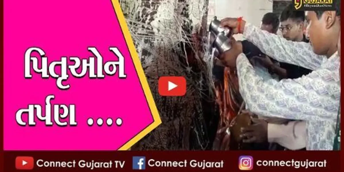 સોમનાથ :સુત્રાપાડાના પ્રાચીતીર્થ ખાતે પિતૃતર્પણ માટે લોકો ઉમટી પડયાં, પીપળાના વૃક્ષનું છે મહાત્મય