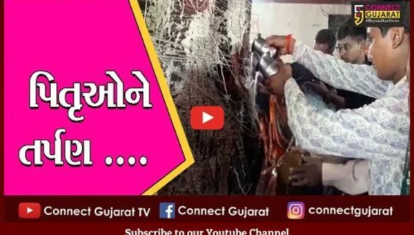સોમનાથ :સુત્રાપાડાના પ્રાચીતીર્થ ખાતે પિતૃતર્પણ માટે લોકો ઉમટી પડયાં, પીપળાના વૃક્ષનું છે મહાત્મય