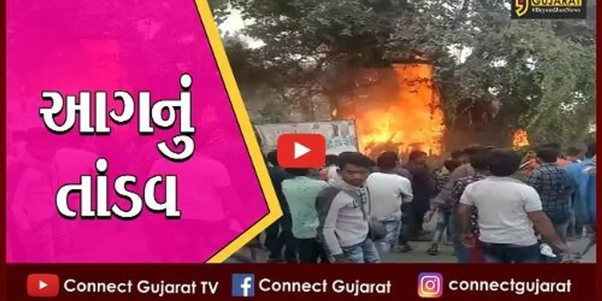 રાજપીપળા : ઓફિસ અને ગોડાઉનમાં લાગી ભીષણ આગ, સદનસીબે કોઇ જાનહાનિ નહિ