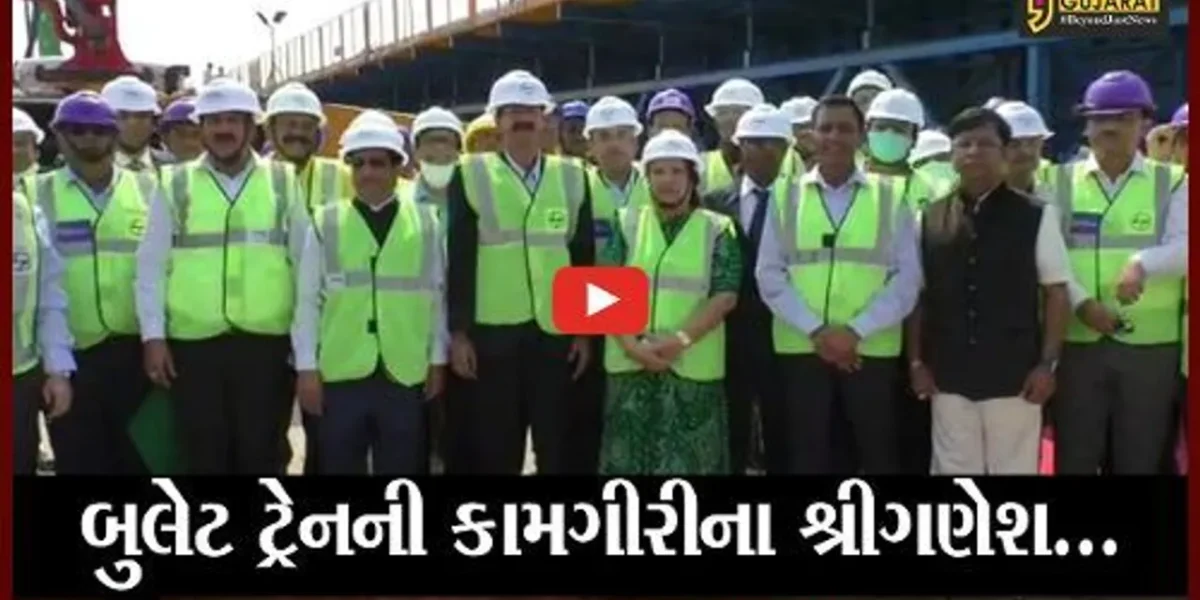નવસારી : બુલેટ ટ્રેનની કામગીરી હવે “બુલેટ” ગતિએ, ગડરની કામગીરીનો પ્રારંભ
