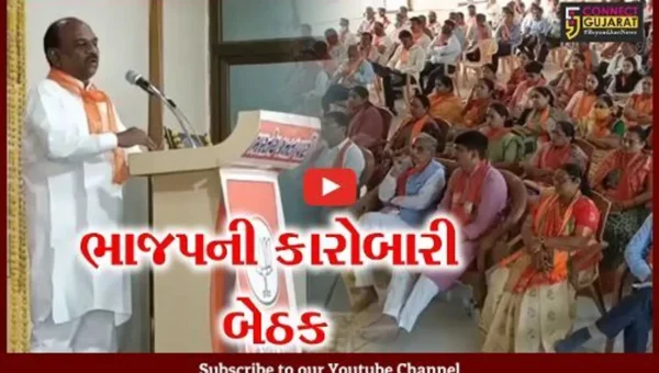 ભરૂચ: જિલ્લાના સંગઠન પ્રભારી જનક બગદાણાની અધ્યક્ષતામાં ભાજપ કારોબારી બેઠક યોજાઈ