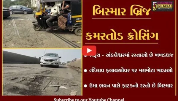 મંત્રી પુર્ણેશ મોદી એક નજર આ તરફ પણ નાંખો, જુઓ રસ્તાઓના કેવા છે હાલ