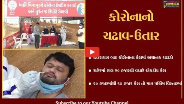 અમદાવાદ : પશ્ચિમ અમદાવાદમાં કોરોનાના “ધામા”, 14 હજારથી વધારે એકટીવ કેસ