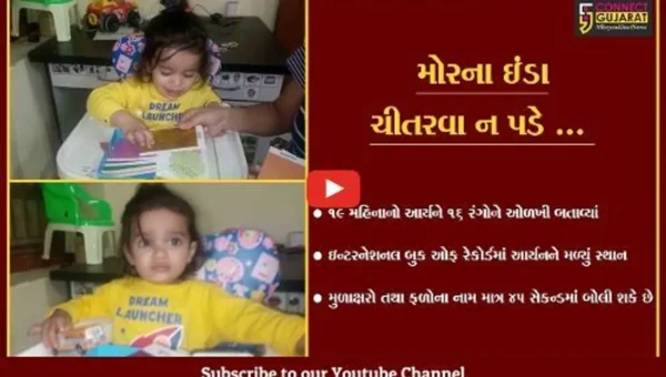 ભરૂચ : વાગરાના તબીબ દંપતિનો “ચમત્કારી પુત્ર”, 19 મહિનાના આર્યનની અનોખી સિધ્ધિ