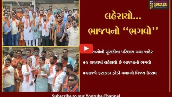 ભરૂચ : 4 રાજ્યમાં ભાજપનો ભગવો લહેરાયો, ભાજપના કાર્યકરોએ વિજય ઉત્સવ મનાવ્યો…