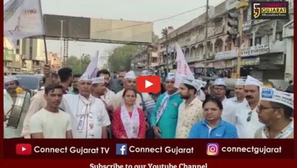 અંકલેશ્વરમાં આપનો વિજય ઉત્સવ : પંજાબમાં આપ સરકાર બનતા ફટાકડા ફોડી ઉજવણી કરાઈ
