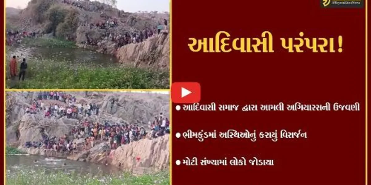 દાહોદ: આમલી અગિયારસની ઉજવણી, ભીમ કુંડમાં અસ્થિઓનું વિસર્જન