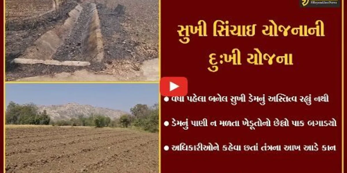 છોટાઉદેપુર : સુખી ડેમ હોવા છતાં અંતરિયાળ ગામડાઓ ખેડૂતોને પાણીની અછત, કુવાના પાણીનો લેવો પડે છે સહારો..