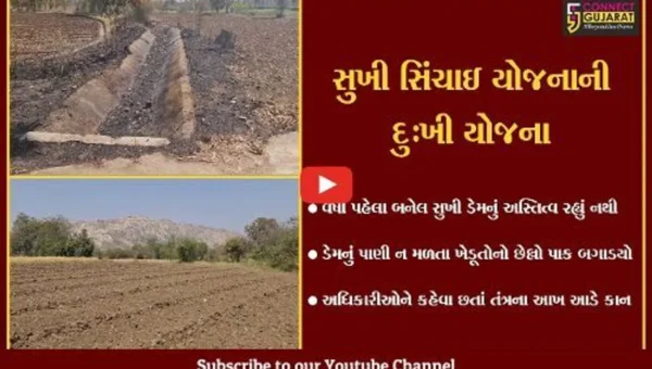 છોટાઉદેપુર : સુખી ડેમ હોવા છતાં અંતરિયાળ ગામડાઓ ખેડૂતોને પાણીની અછત, કુવાના પાણીનો લેવો પડે છે સહારો..
