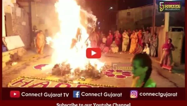 ભરૂચ : શહેરભરમાં પરંપરાગત હોલિકા દહનનો ઉલ્લાસભેર ઉત્સવ મનાવાયો