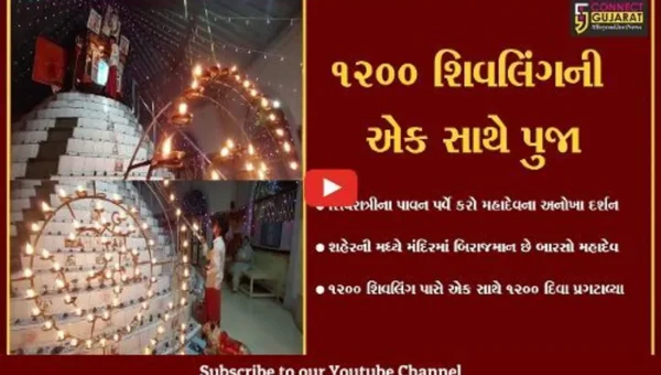 ભાવનગર : મહાશિવરાત્રીના પાવન પર્વે કરો 1200 શિવલિંગ ધરાવતા મહાદેવ મંદિરના અનોખા દર્શન…