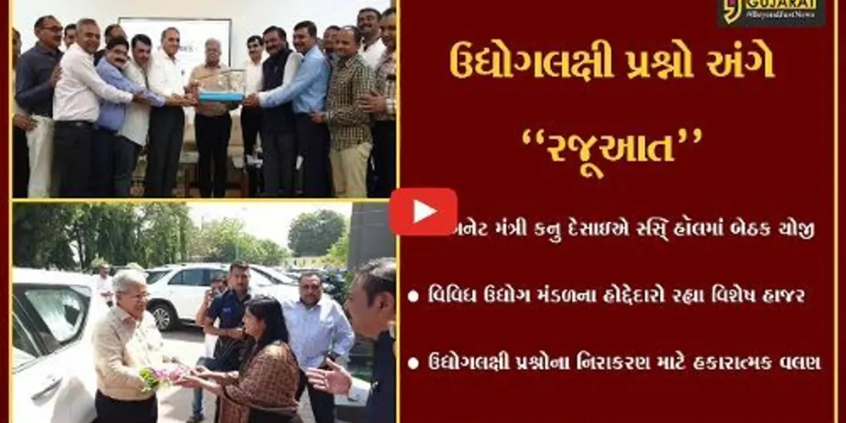 અંકલેશ્વર : ઔદ્યોગિક વસાહતોની સમસ્યાનું નિરાકરણ લાવવા કેબિનેટ મંત્રી કનુ દેસાઇએ ઉદ્યોગ મંડળ સાથે યોજી બેઠક