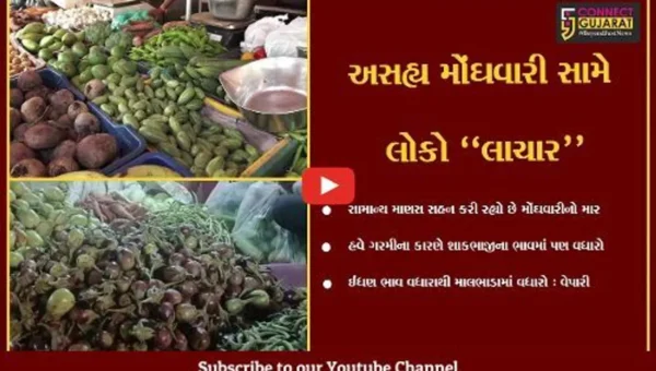 મોંઘવારીનો “માર” : ગરમીના કારણે શાકભાજીના ભાવમાં પણ વધારો, ગૃહિણીઓનું બજેટ ખોરવાયું