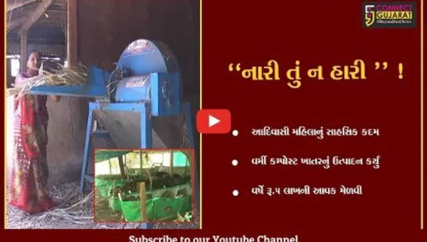 તાપી: આદિવાસી મહિલાએ ઓર્ગેનિક વર્મી કમ્પોસ્ટ ખાતરનું ઉત્પાદન કરી વર્ષે રૂ. 5 લાખની આવક મેળવી