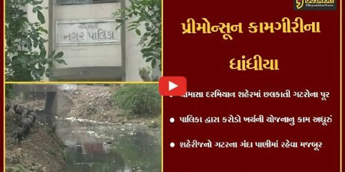 નવસારી : ‘પાલિકાની મનમાની’, પૂર્ણા નદી નજીક ફ્લડ ગેટ કામગીરીમાં પૈસાનું પાણી,લોકોને હાલાકી વેઠવાનો વારો