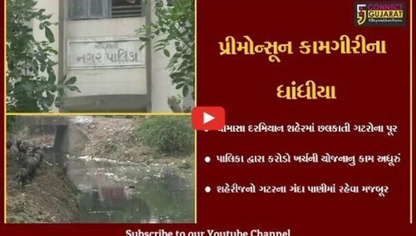 નવસારી : ‘પાલિકાની મનમાની’, પૂર્ણા નદી નજીક ફ્લડ ગેટ કામગીરીમાં પૈસાનું પાણી,લોકોને હાલાકી વેઠવાનો વારો