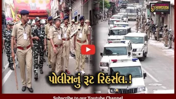 અમદાવાદ : રથયાત્રા પહેલા પોલીસનું તાબડતોડ મંદિરથી 19 કિલોમીટરનું રિહર્સલ..