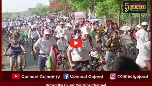 ભરૂચ: નહેરૂ યૂવા કેન્દ્ર દ્વારા 3 જૂન વર્લ્ડ બાઈસિકલ ડે નિમિત્તે સાયકલોથોનનું કરાયું આયોજન.