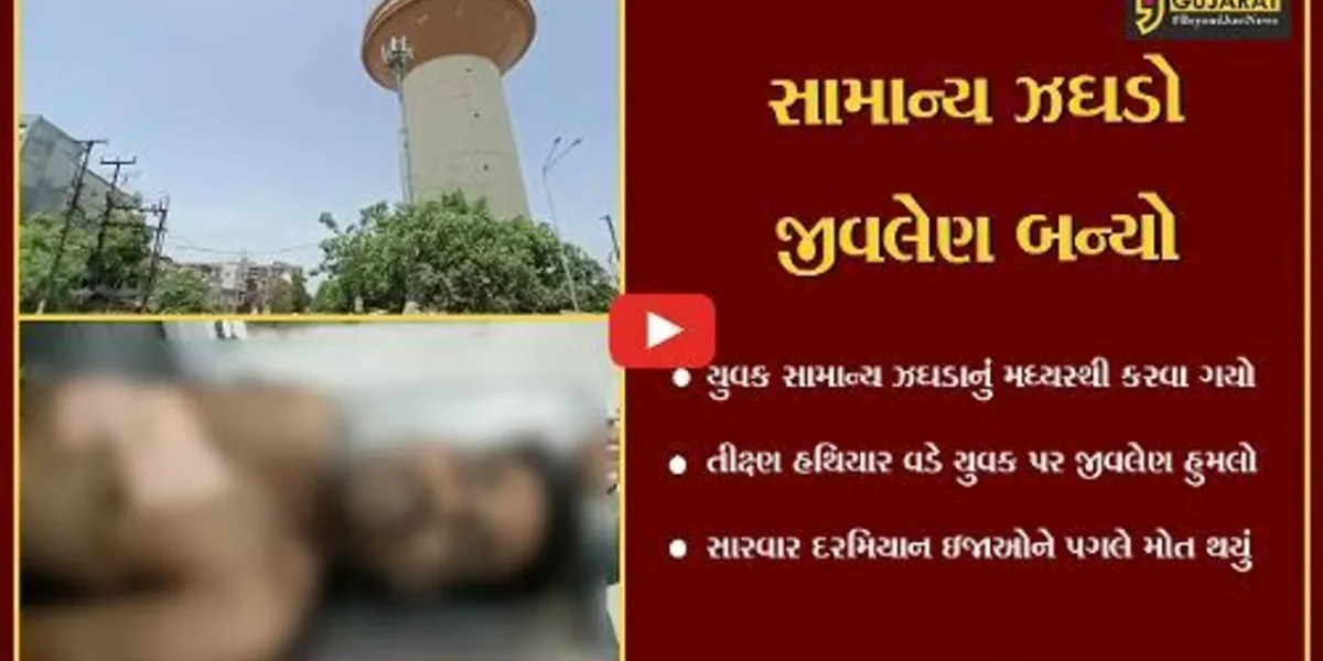 વડોદરા : સરદાર એસ્ટેટ પાસે યુવક પર સામાન્ય બોલાચાલીમાં હથિયાર વડે હુમલો, ગંભીર ઇજાઓ થતાં યુવકનું મોત