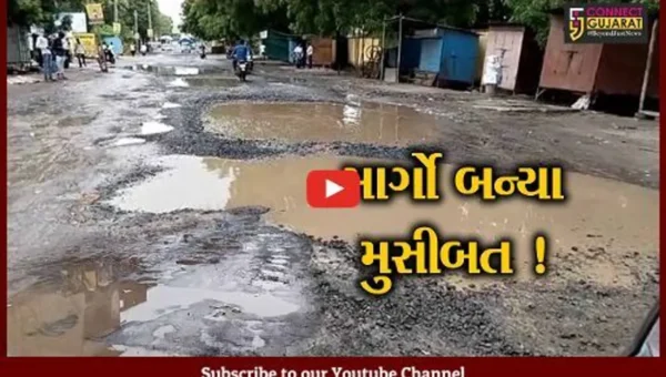 ભરૂચ: જંબુસર નગરનાં મોટાભાગના તમામ માર્ગોનુ ધોવાણ,વાહનચાલકોને હાલાકી