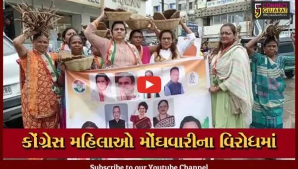 ભરૂચ : રાંધણ ગેસના ભાવમાં રૂ. 50ના વધારા સામે મહિલા કોંગ્રેસનો વિરોધ, પોલીસે કરી અટકાયત