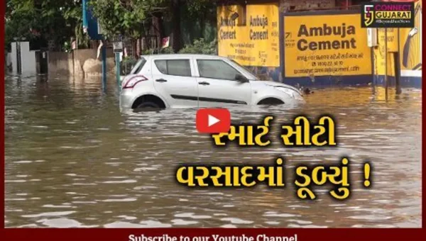 અમદાવાદ: ધોધમાર વરસાદના કારણે સવારે પણ અનેક વિસ્તારો પાણીમાં ગરકાવ,લોકોને ભારે હાલાકી