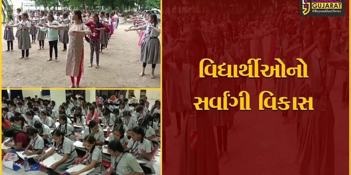 ભરૂચ : સાંઇ શિંજીની એકેડમી દ્વારા નારાયણ વિદ્યાવિહાર ખાતે કથ્થક નૃત્ય-પેઇન્ટિંગ વર્કશોપ યોજાયો
