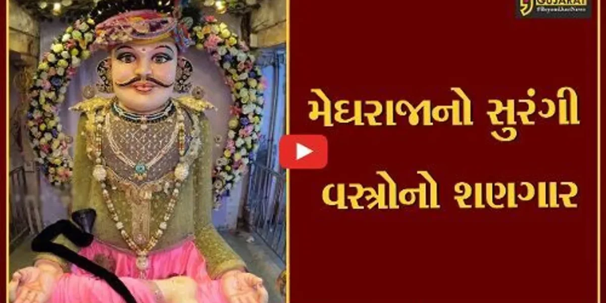 ભરૂચ : સાતમથી દસમ સુધી ઉજવાતો ઉત્સવ, મેઘરાજાની પ્રતિમાને સાજ શણગાર સાથે વાઘા પહેરાવાયા,જુઓ એક ઝલક