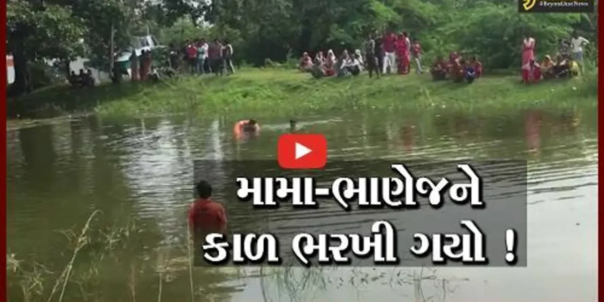 ભરૂચ: વાલિયાના કોંઢ ગામે તળાવમાં ડૂબી જતા મામા ભાણેજનું મોત, ગણેશ વિસર્જન બાદ સર્જાય દુર્ઘટના