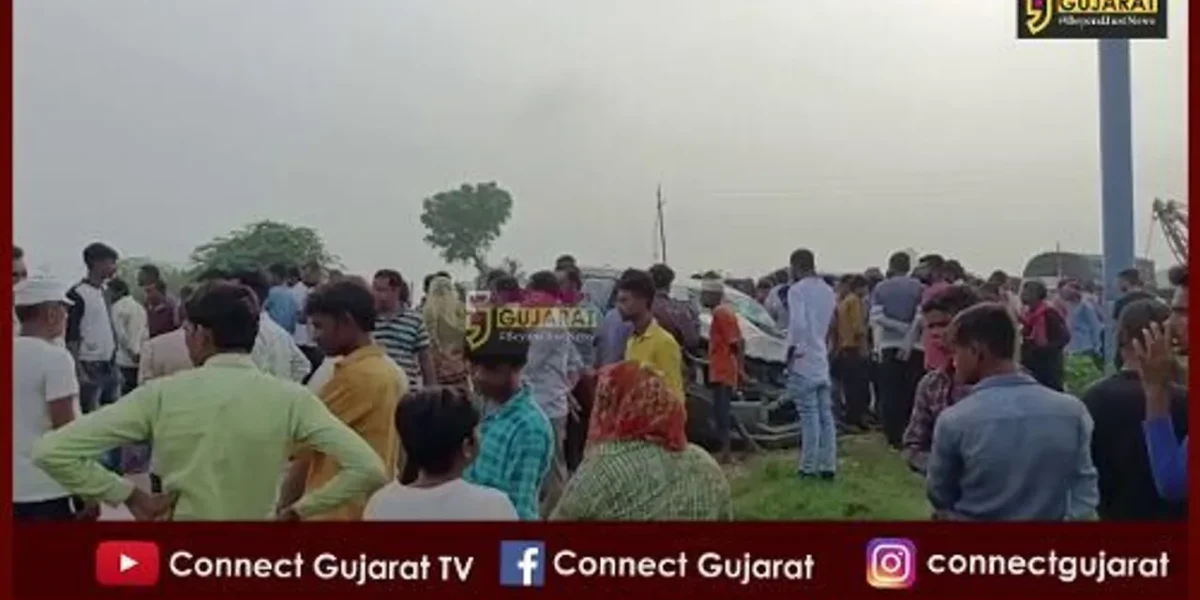 અરવલ્લી : માલપુરના કૃષ્ણાપુર પાસે પદયાત્રીઓને નડ્યો અકસ્માત, 6 લોકોના મોત