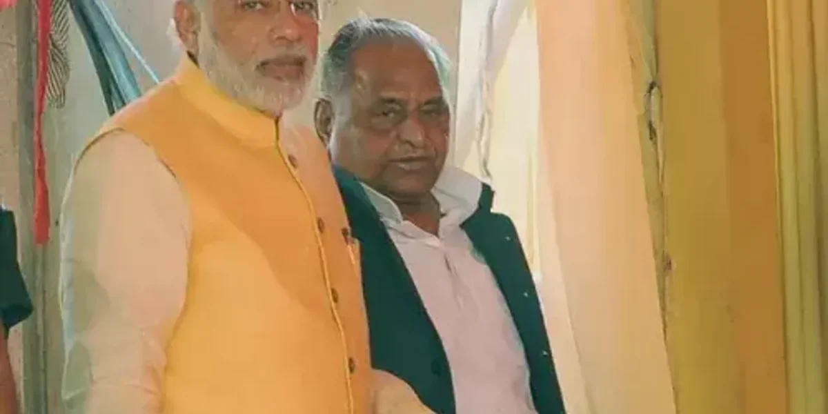 જ્યારે મુલાયમ સિંહ યાદવે લોકસભામાં પીએમ મોદીને “વિજય ભવ”નાં આશીર્વાદ આપ્યા હતા