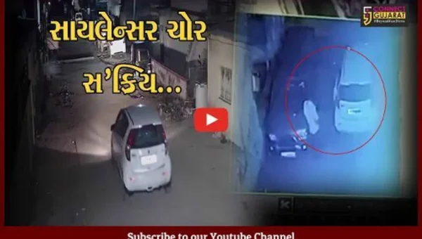 અંકલેશ્વર : સારંગપુરના પદ્માવતી નગરમાં મકાન બહાર પાર્ક કરેલ 3 કારના સાયલેન્સરની ચોરી, CCTVમાં કેદ તસ્કરો…