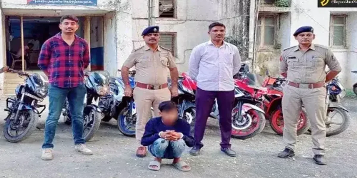 ભરૂચ-વડોદરામાંથી 10 સ્પોર્ટ્સ બાઇકની ચોરી કરનાર મધ્યપ્રદેશની ગેંગના 2 સાગરીતો ઝડપાયા, રૂ. 7.15 લાખની ચોરીની બાઇકો જપ્ત