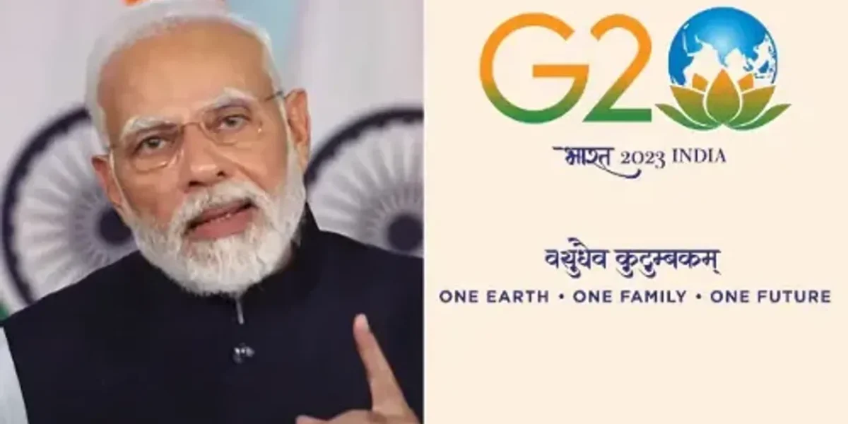 PM મોદીએ G20 માટે વન અર્થ, વન ફેમિલી, વન ફ્યુચરનો મંત્ર, લોગો અને વેબસાઇટ લોન્ચ કરી…