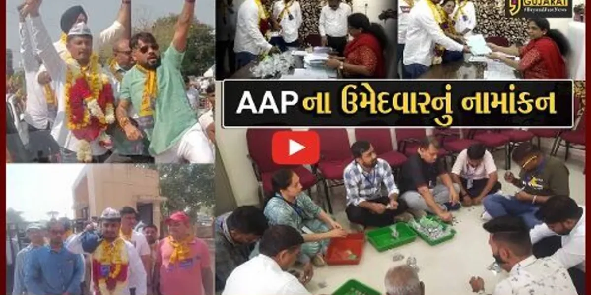 વડોદરા : જુઓ, એવું તો શું થયું કે સયાજીગંજ બેઠકથી AAPના ઉમેદવારે તંત્રના કર્મીઓને કર્યા “સિક્કા” ગણતા..!