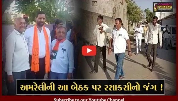 અમરેલી: આ બેઠકની ચૂંટણી પર છે સમગ્ર રાજ્યની નજર, જુઓ ભાજપ અને કોંગ્રેસ વચ્ચે કેવી છે ટક્કર