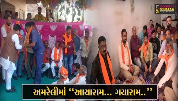 પરેશ ધાનાણીના ગઢમાં પડ્યું મોટું ગાબડું, ધારી-વડીયા કોંગ્રેસના કાર્યકરોએ ભાજપનો કેસરીયો કર્યો…