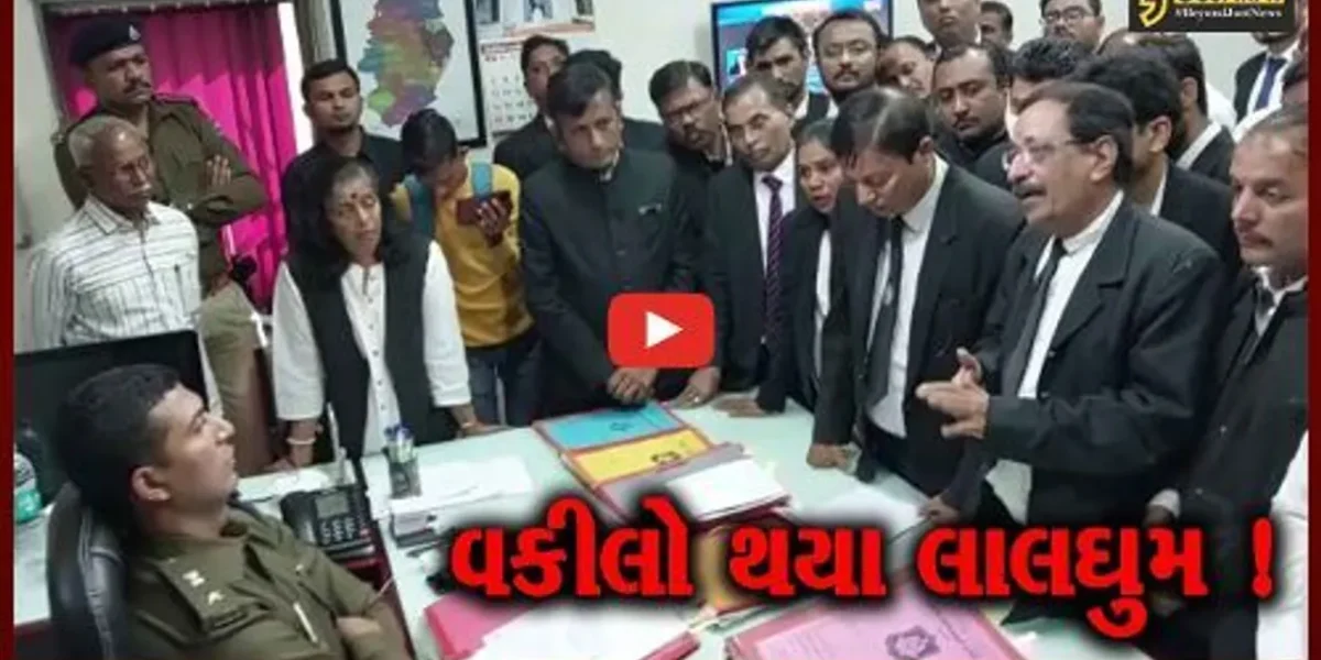 ભાવનગર: વકીલ સાથે પોલીસકર્મીએ અસભ્ય વર્તન કરતા બાર એશો.લાલઘુમ, જિલ્લા પોલીસ વડાને કરી રજૂઆત