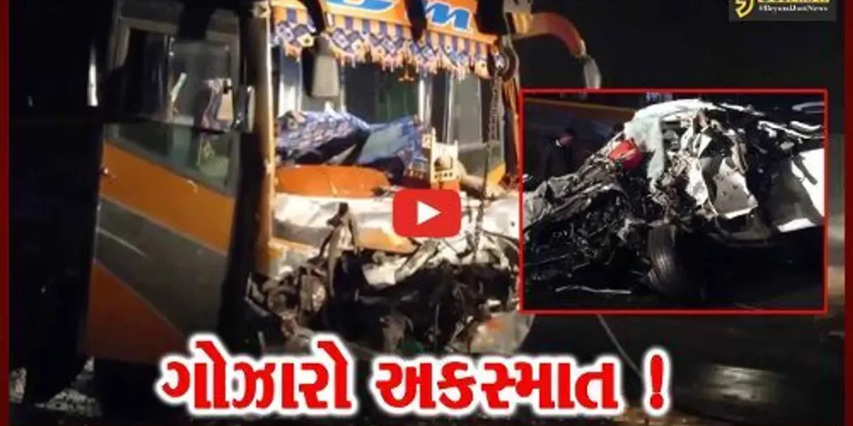 નવસારી: લક્ઝરી બસ અને કાર વચ્ચે અકસ્માતમાં કુલ 9 લોકોના મોત,PM મોદીએ રૂ.2-2 લાખ સહાયની કરી જાહેરાત