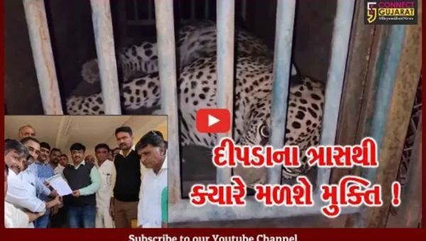 ગીરસોમનાથ: દીપડાઓના ત્રાસથી છૂટકારો અપાવવા ગ્રામજનોએ સરકારને કરી રજૂઆત